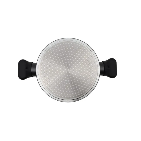 Cacerola antiadherente Granito negra 20 cm – CAROL