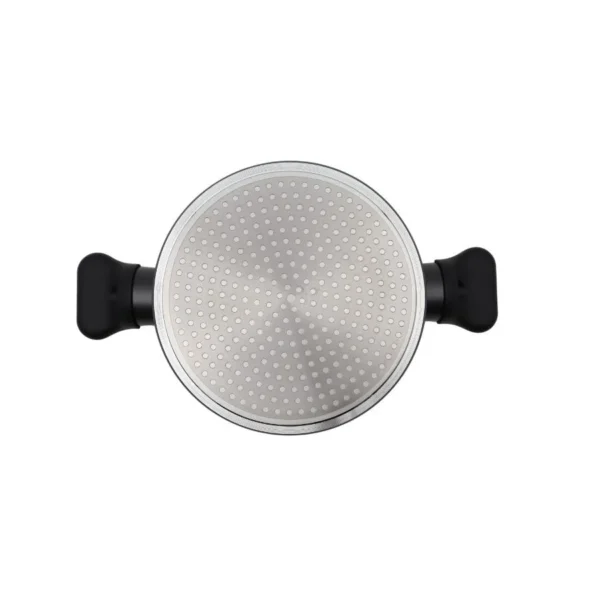 Cacerola antiadherente Granito negra 24 cm – CAROL