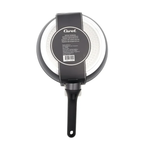 Sartén antiadherente Granito negra 24 cm – CAROL