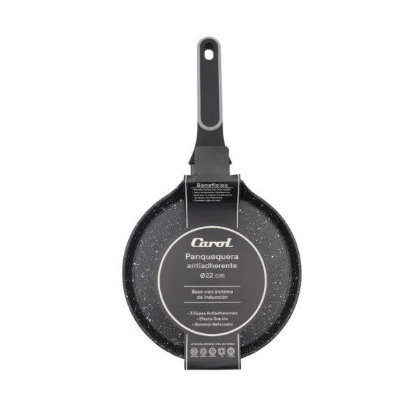 Panquequera antiadherente Granito N°22 – CAROL