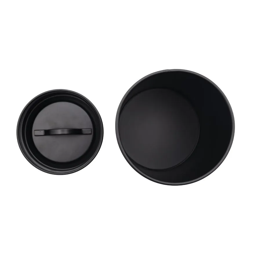LATA RED KROL "TEA" NEGRO c/PLATA 15*11