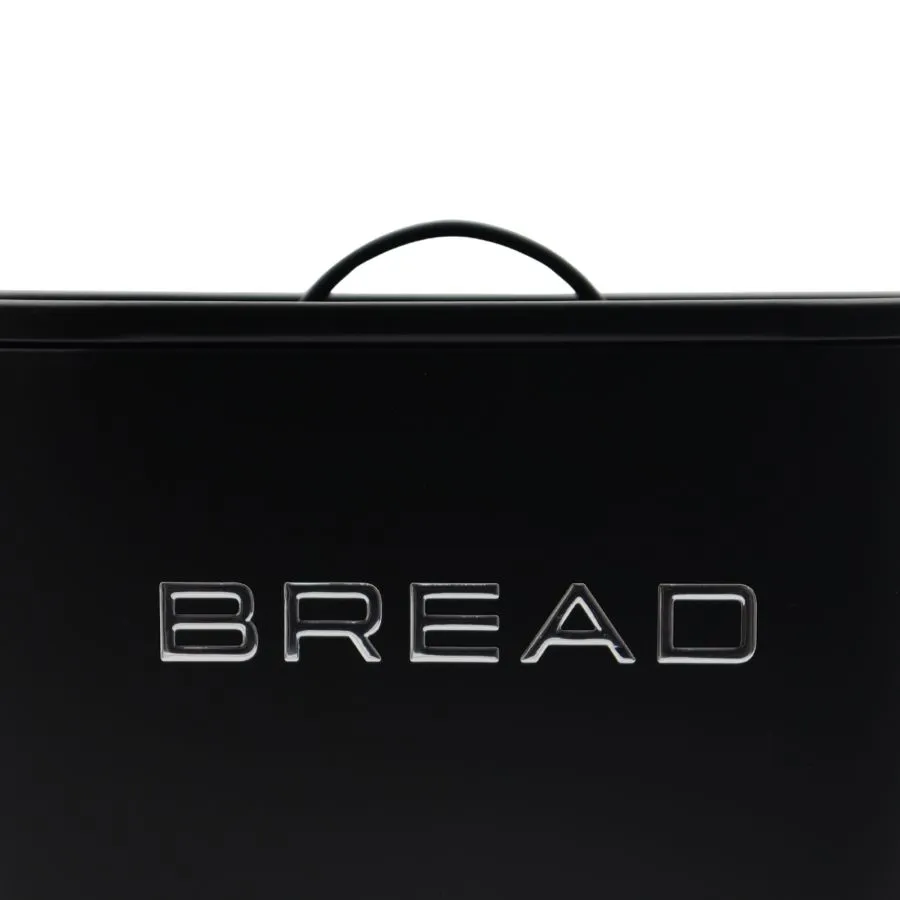 LATA OVAL KROL "BREAD" NEGRO c/PLATA 34*18*20