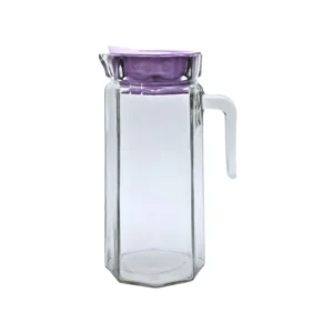 Jarra de vidrio 1,5 L con tapa color – OLÍMPICO