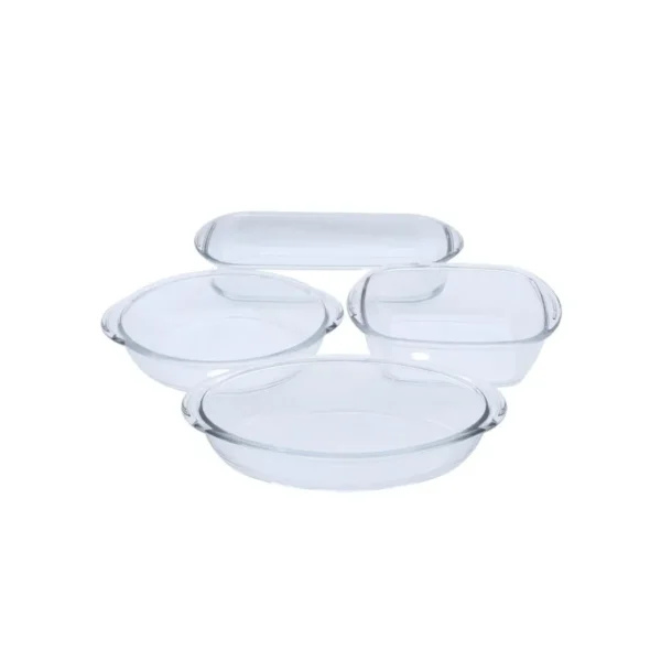 Set de asaderas de vidrio templado x 4 – SEMPRE