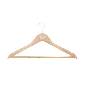 PERCHA MAD LUSTRADA 44cm c/U