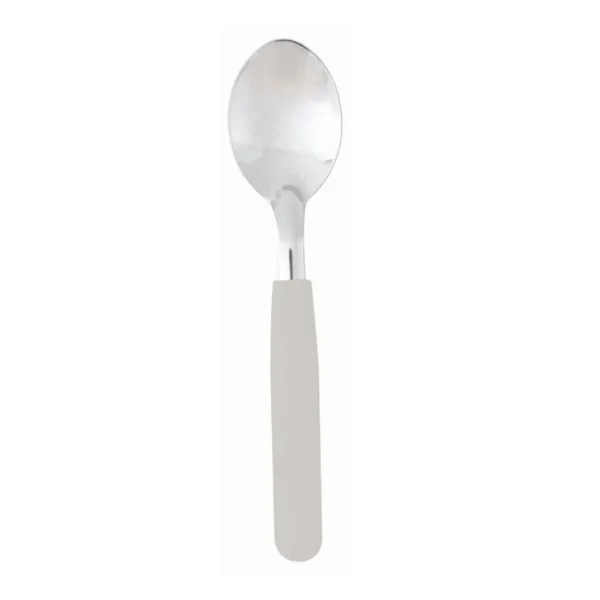 Cucharas acero inoxidable mango plástico x 12 – CAROL