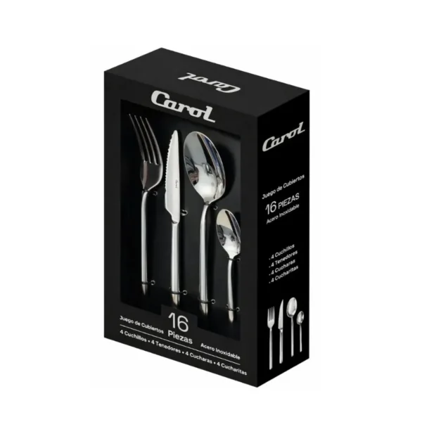 Set cubiertos Soft x 16 piezas – CAROL