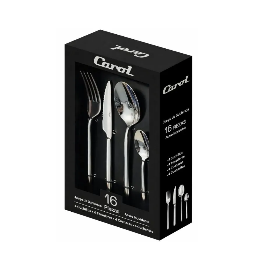 Set cubiertos Soft x 16 piezas – CAROL