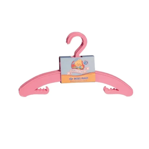 Perchas plásticas infantiles x 4 – DESES PLAST