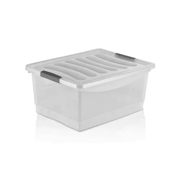 Caja plástica Starbox con tapa 18 L color