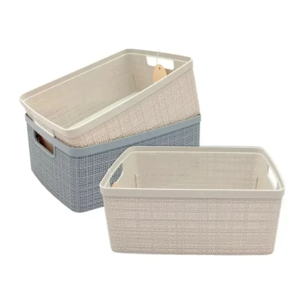 Caja plástica Yute 8 L sin tapa – KORB