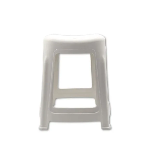 Silla plástica negra