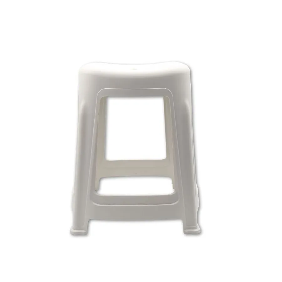 Silla plástica negra