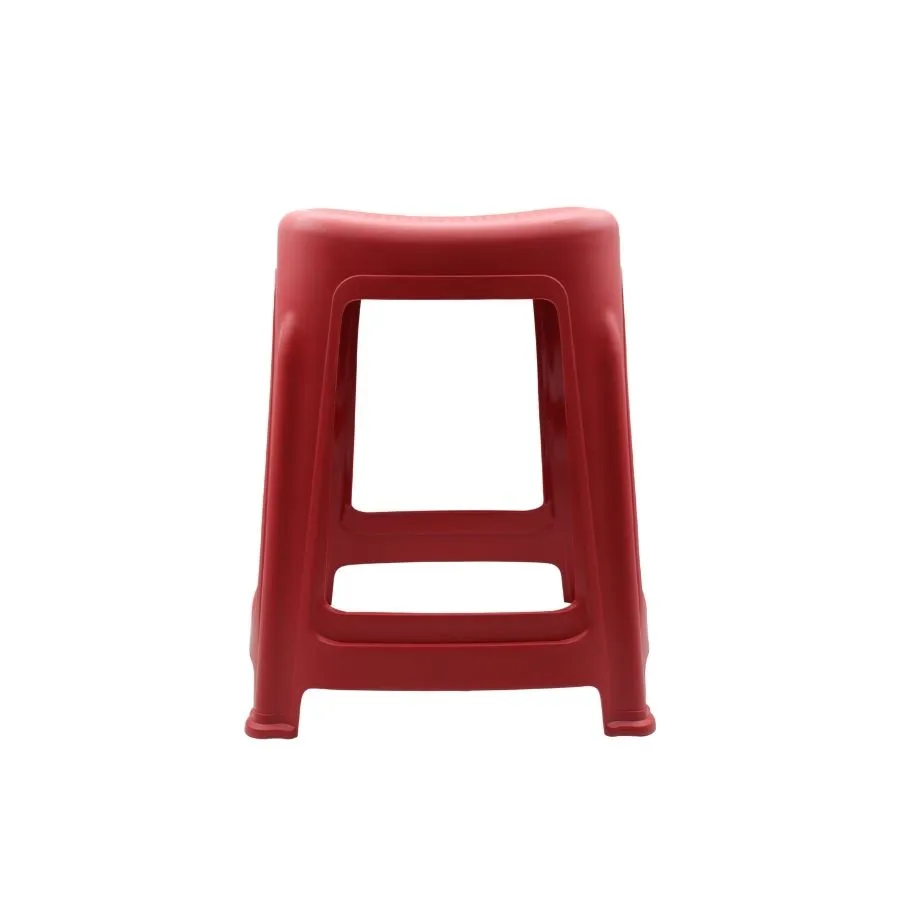 Banqueta moderna roja