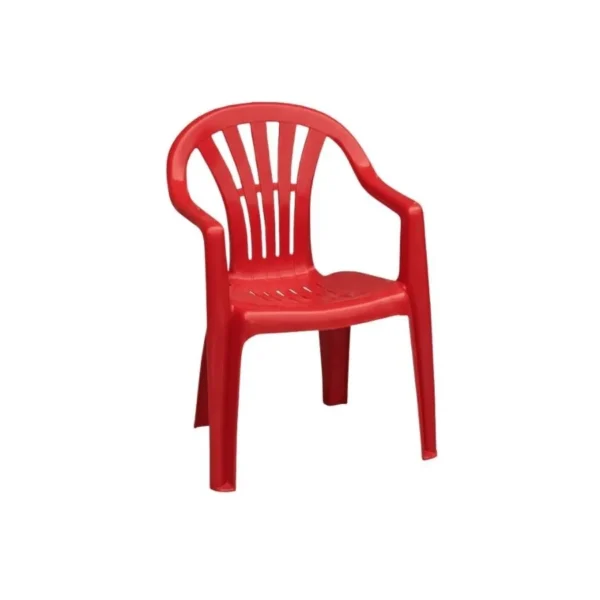 Sillón plástico Polo rojo