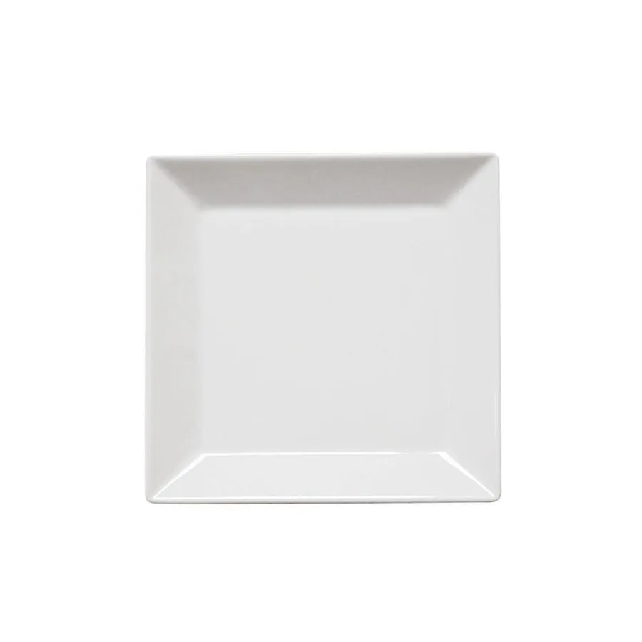 Plato de postre de porcelana Quartier Blanco 20 cm – OXFORD
