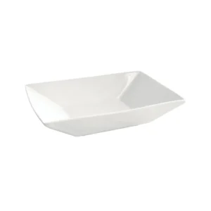 Plato hondo de porcelana Plateau Blanco 23,5 x 16 cm – OXFORD