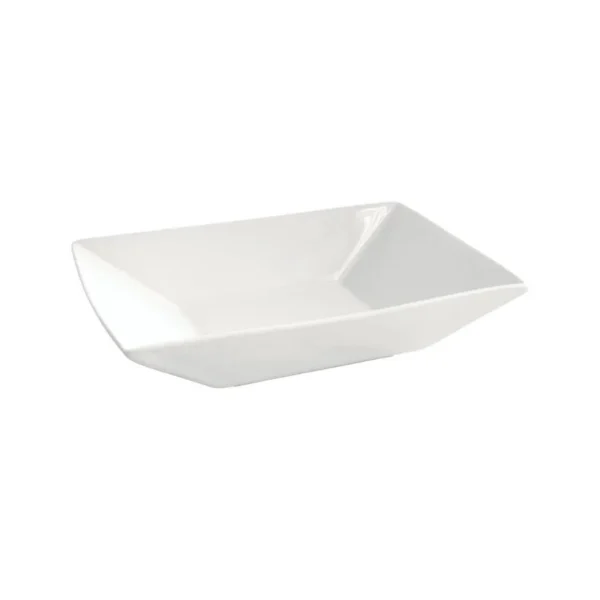 Plato hondo de porcelana Plateau Blanco 23,5 x 16 cm – OXFORD