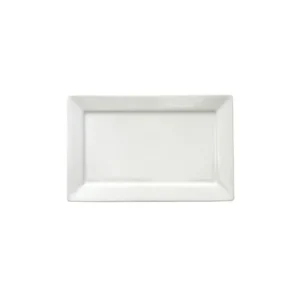 Plato de postre de porcelana Plateau Blanco 24,5 x 16 cm – OXFORD