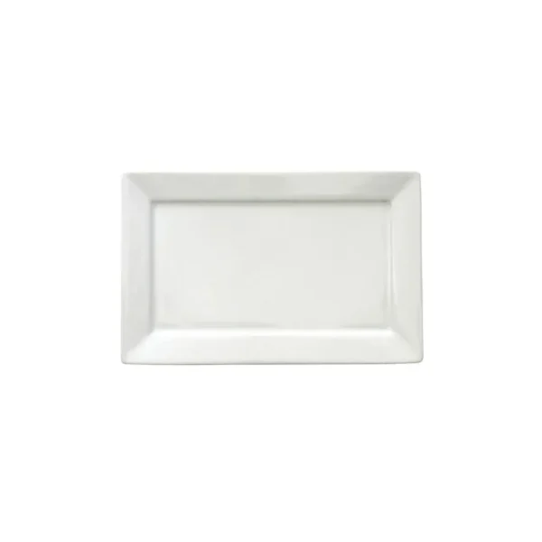 Plato de postre de porcelana Plateau Blanco 24,5 x 16 cm – OXFORD