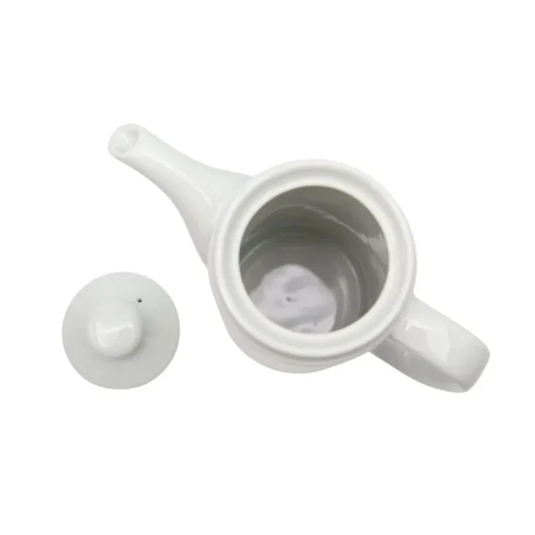 Cafetera de porcelana L450 1 L blanca – TSUJI