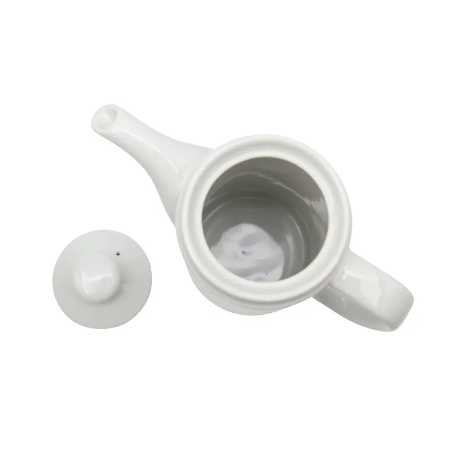 Cafetera de porcelana L450 1 L blanca – TSUJI