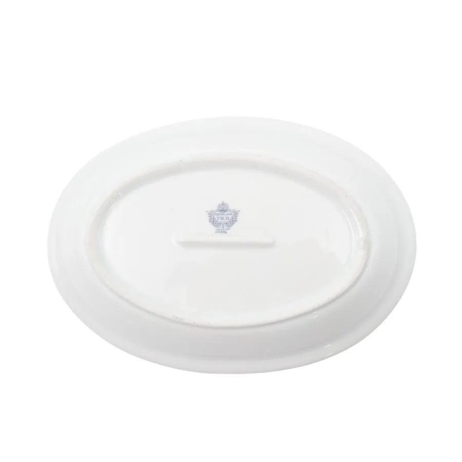 Fuente honda de porcelana L.450 (24 x 17 cm) – TSUJI