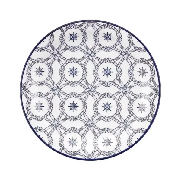 Set de vajilla cerámica Náutico 30 piezas – OXFORD