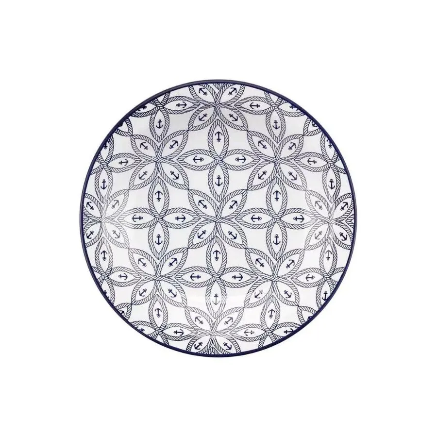 Set de vajilla cerámica Náutico 30 piezas – OXFORD