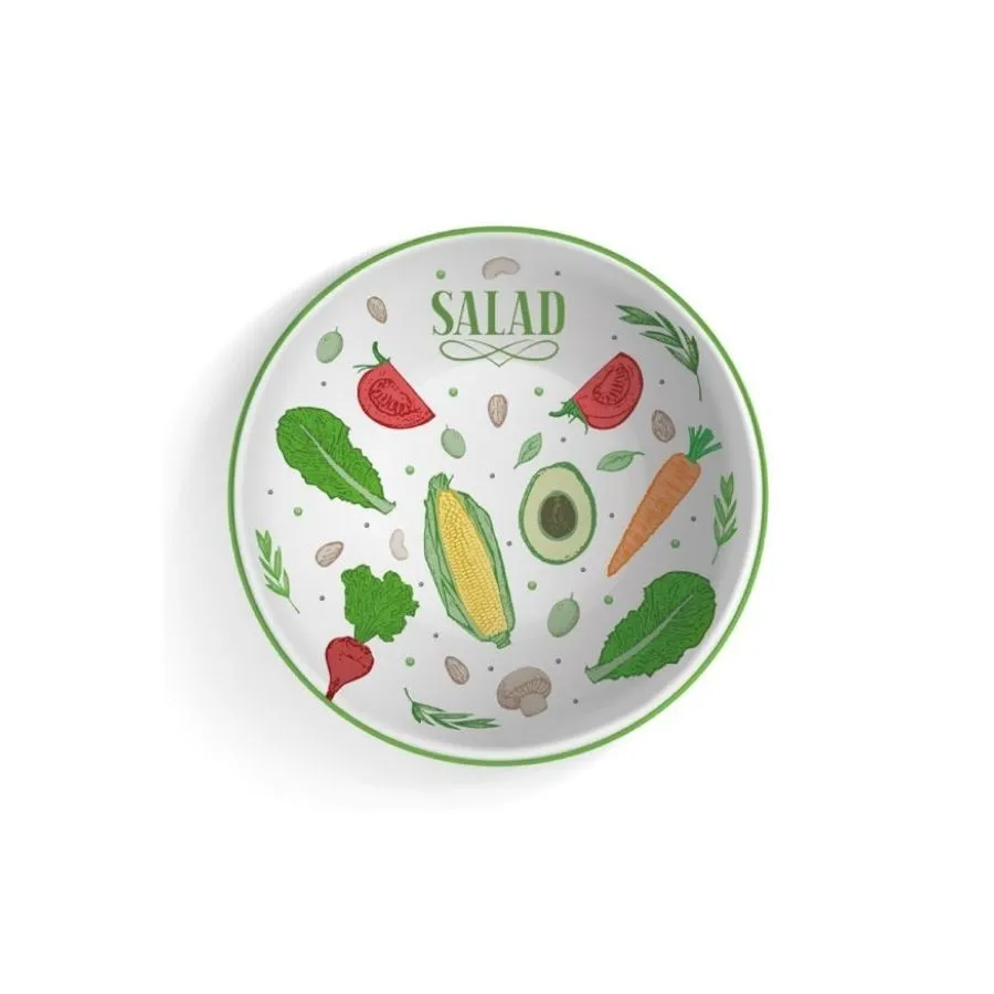 Plato hondo de cerámica Salad 20 cm – OXFORD