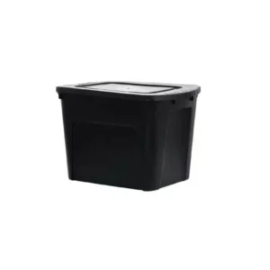Caja plástica Eco Box 80 L con tapa – GARDENLIFE