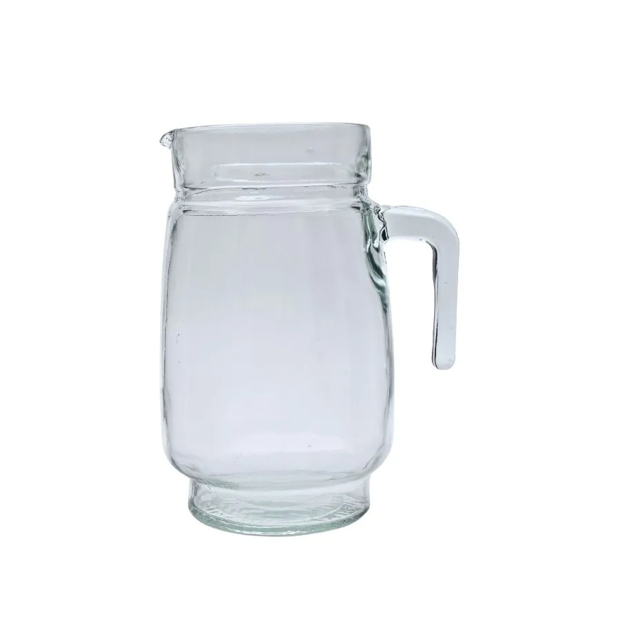 Jarra de vidrio redonda 1,4 L sin tapa – KREMER