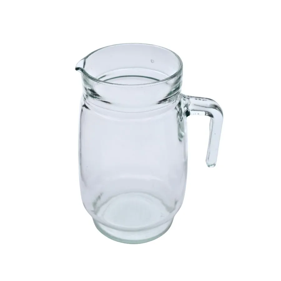 Jarra de vidrio redonda 1,4 L sin tapa – KREMER