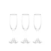 Set de 3 copas de champagne Rioja - CRISTAR