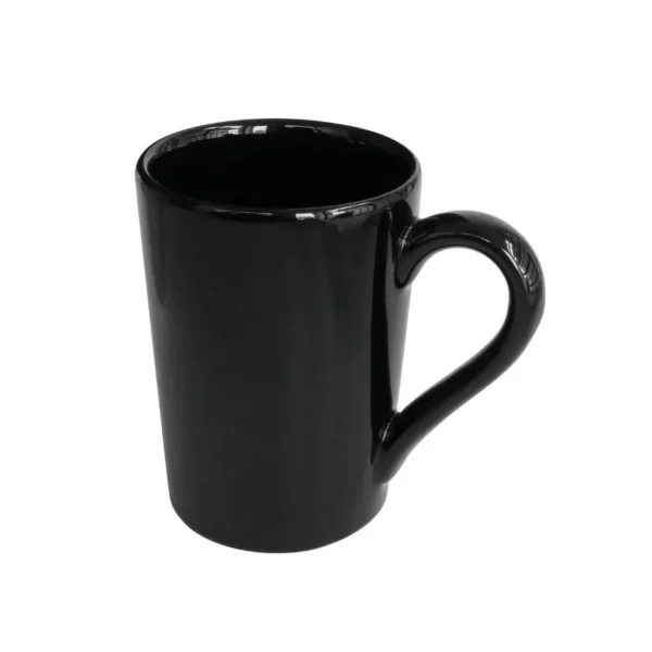 Jarro mug liso de cerámica 230 cc negro – BIONA