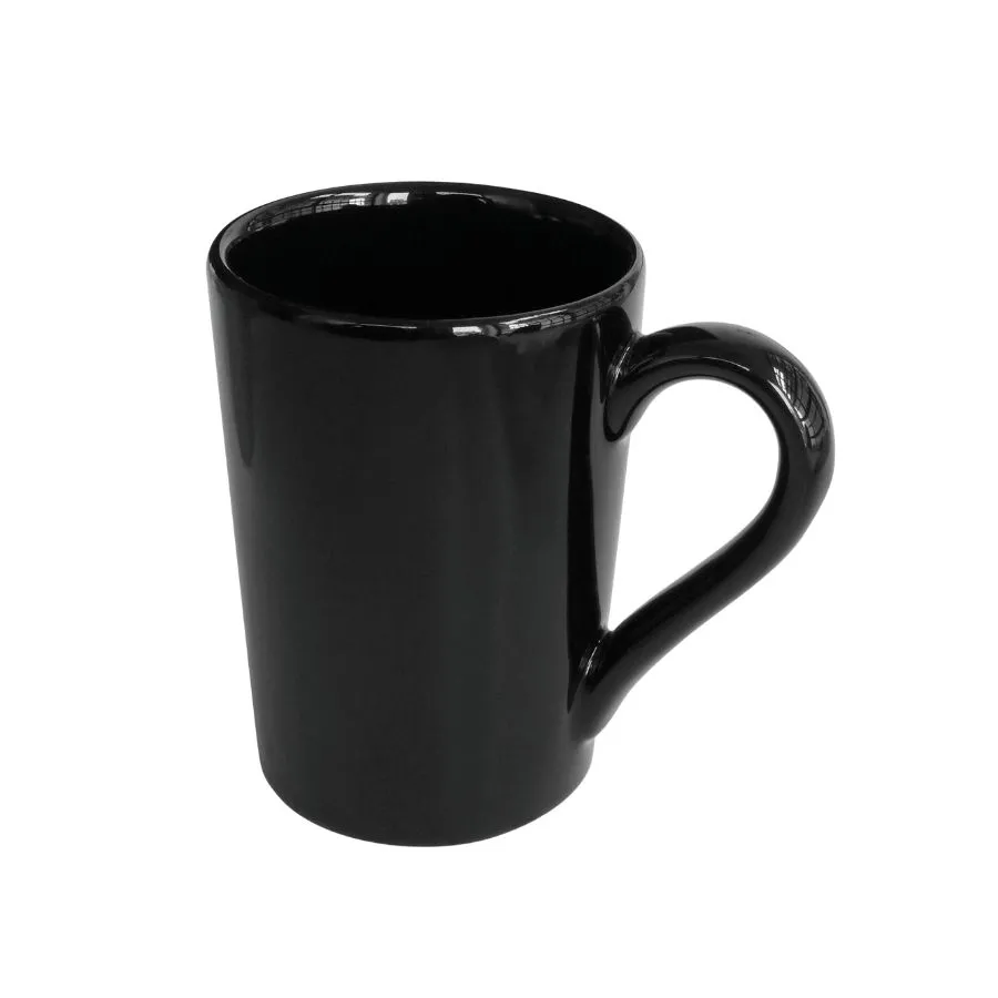 Jarro mug liso de cerámica 230 cc negro – BIONA