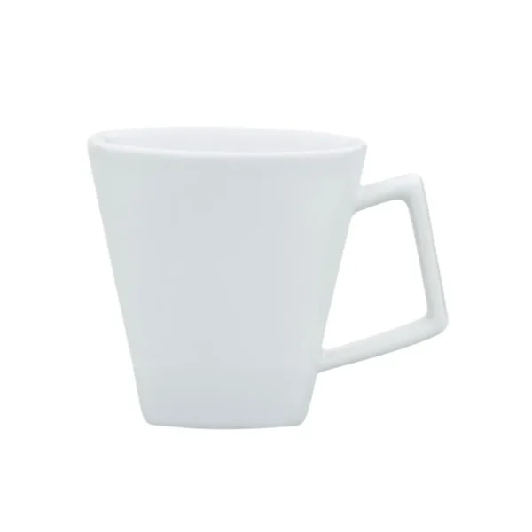 Jarro mug Mini Quartier de cerámica 220 cc blanco – BIONA