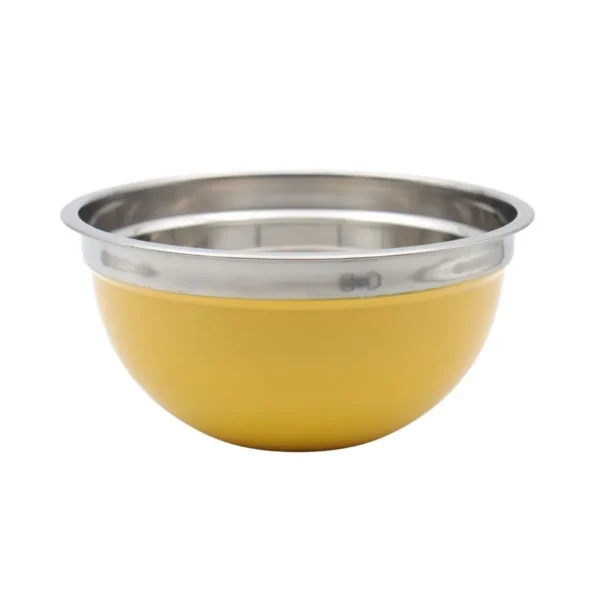 Bowl de acero inoxidable de color N° 22