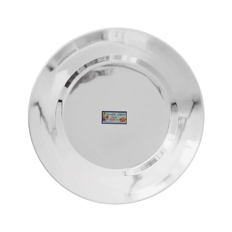 PLATO AC INOX PLAYO 22 cm