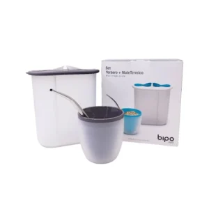 Set de yerbero/azucarero, mate y bombilla – BIPO