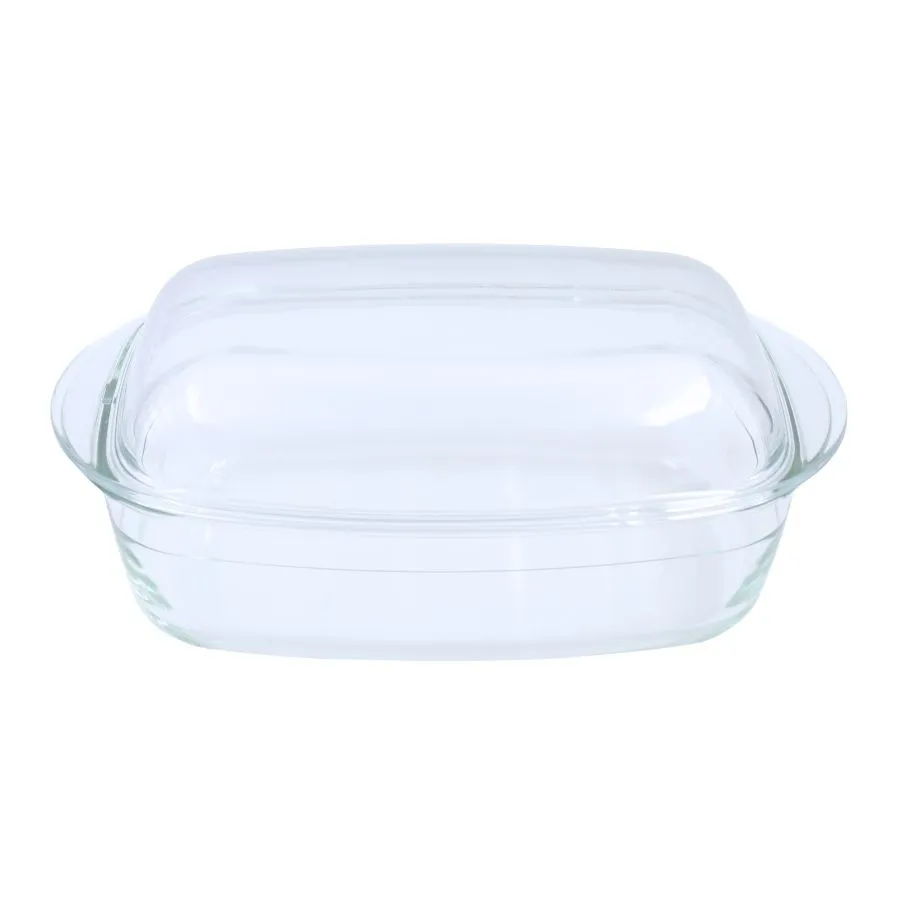 Cacerola de vidrio con tapa 3 L – LE CUISINE