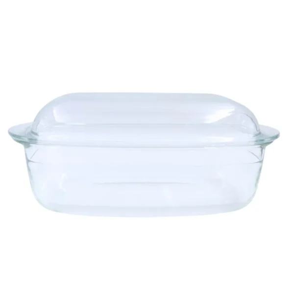 Cacerola de vidrio con tapa 4,5 L – LE CUISINE