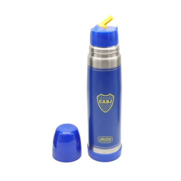 Termo de acero inoxidable Luminox Boca Juniors 1 L – LUMILAGRO