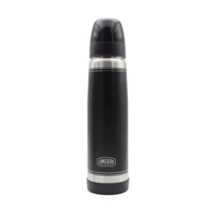Termo de acero inoxidable Luminox negro 1 L – LUMILAGRO