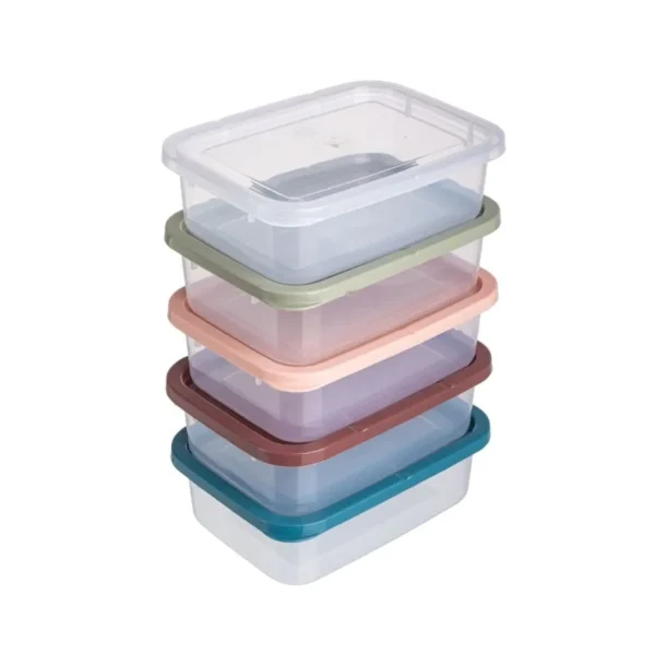 Hermético plástico rectangular 0,6 L – YESI