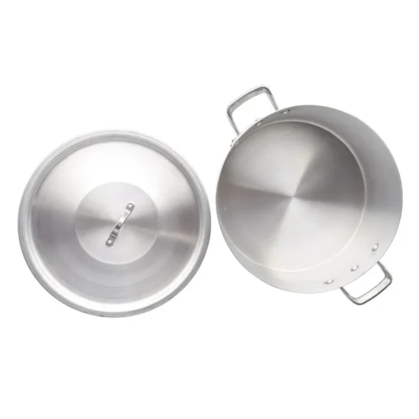 Cacerola gastronómica de aluminio Jesica 40 cm (25 L) – EL SIGLO