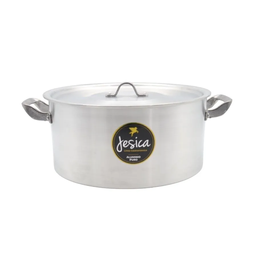 Cacerola gastronómica de aluminio Jesica 50 cm (50 L) – EL SIGLO
