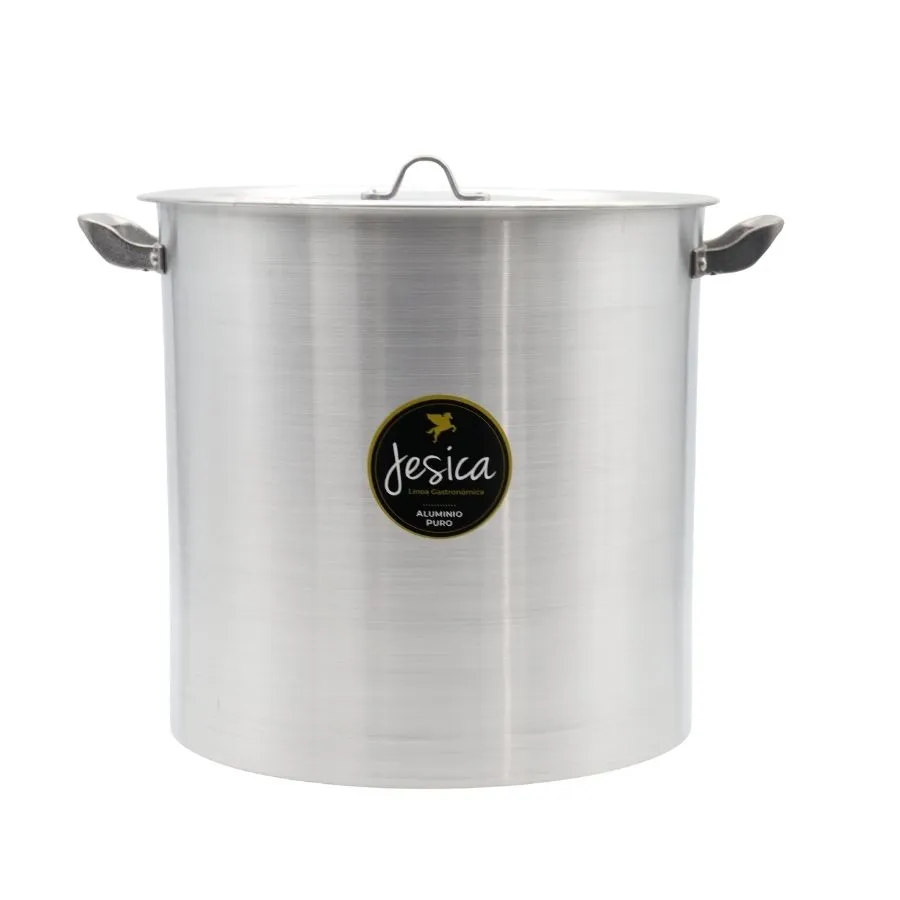 Olla de aluminio Jésica 34 cm (30 L) – EL SIGLO