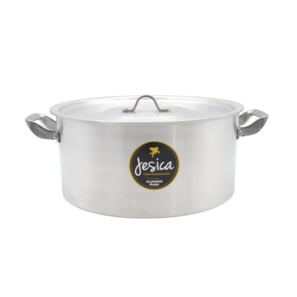 Cacerola gastronómica de aluminio Jesica 22 cm (4,4 L) – EL SIGLO