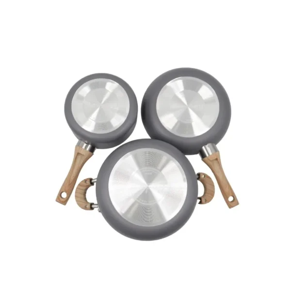 Batería de cocina antiadherente 5 piezas Granito – HUDSON